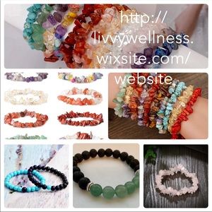 Chakra healing and aromatherapy bracelets